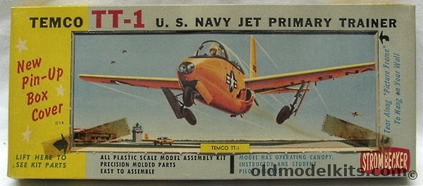 Strombecker 1/48 Temco TT-1 Navy Primary Trainer, D36-100 plastic model kit